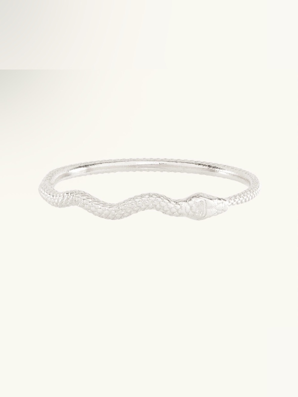 Catbird Jewelry Sylvie Silver Snake Stacking Ring